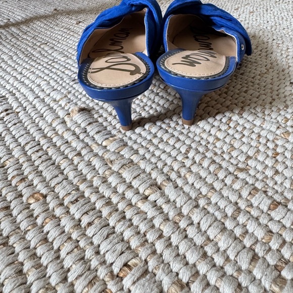 Sam Edelman Cobalt Blue Knotted Pointed-Toe Mule - Picture 5 of 6